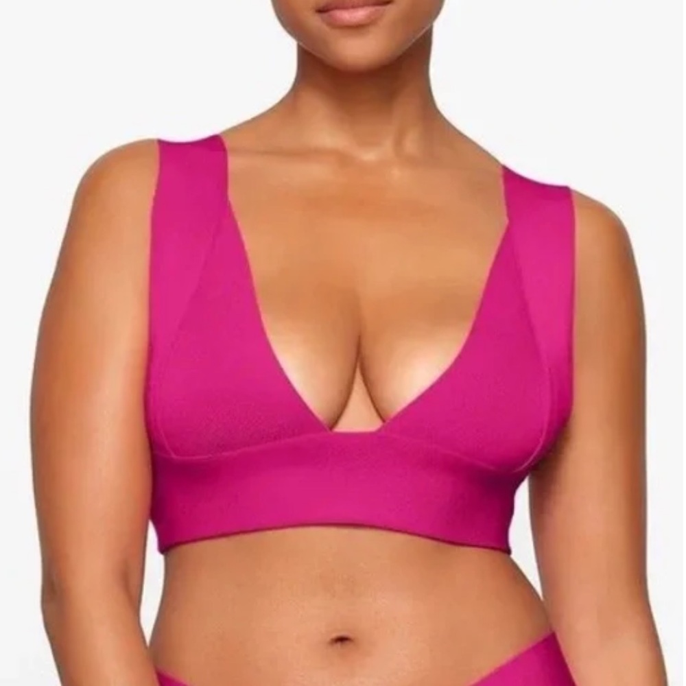 Vibrant Pink Crop Top